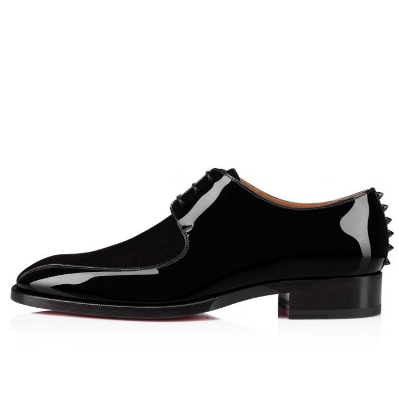 Christian Louboutin Marco Spikes Flat BLACK/BLACK outlook