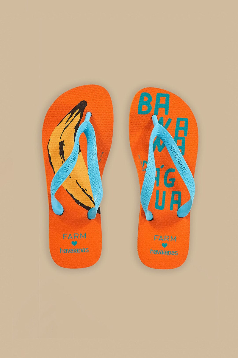 FARM RIO Caramel Banana Dagua Havaianas Sandals outlook