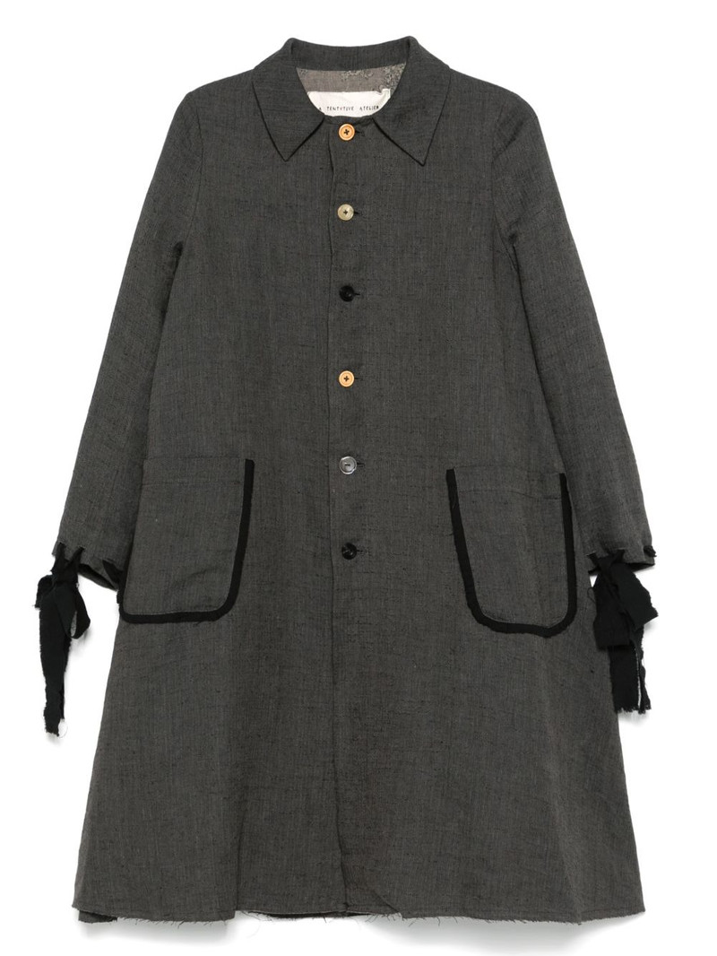 single-breasted trench coat 1