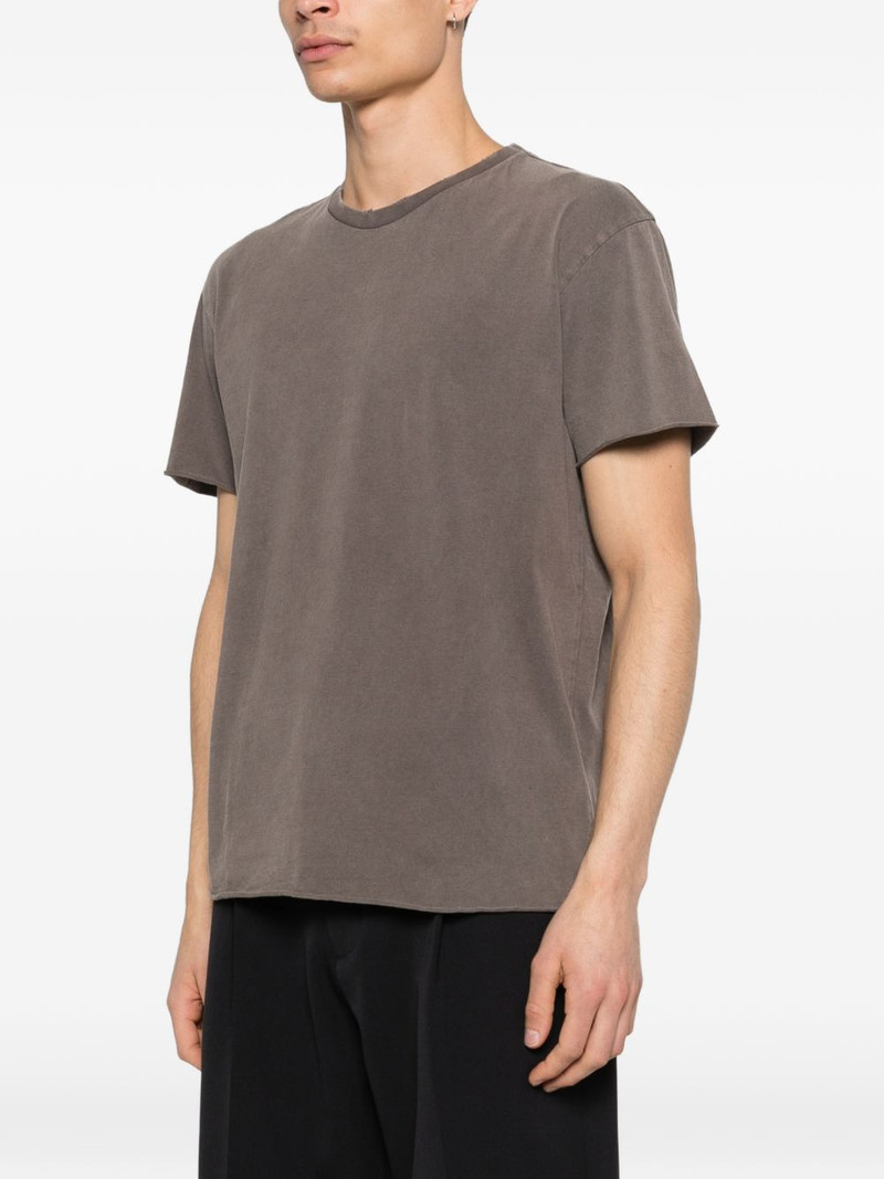 faded brown raw T-shirt 3