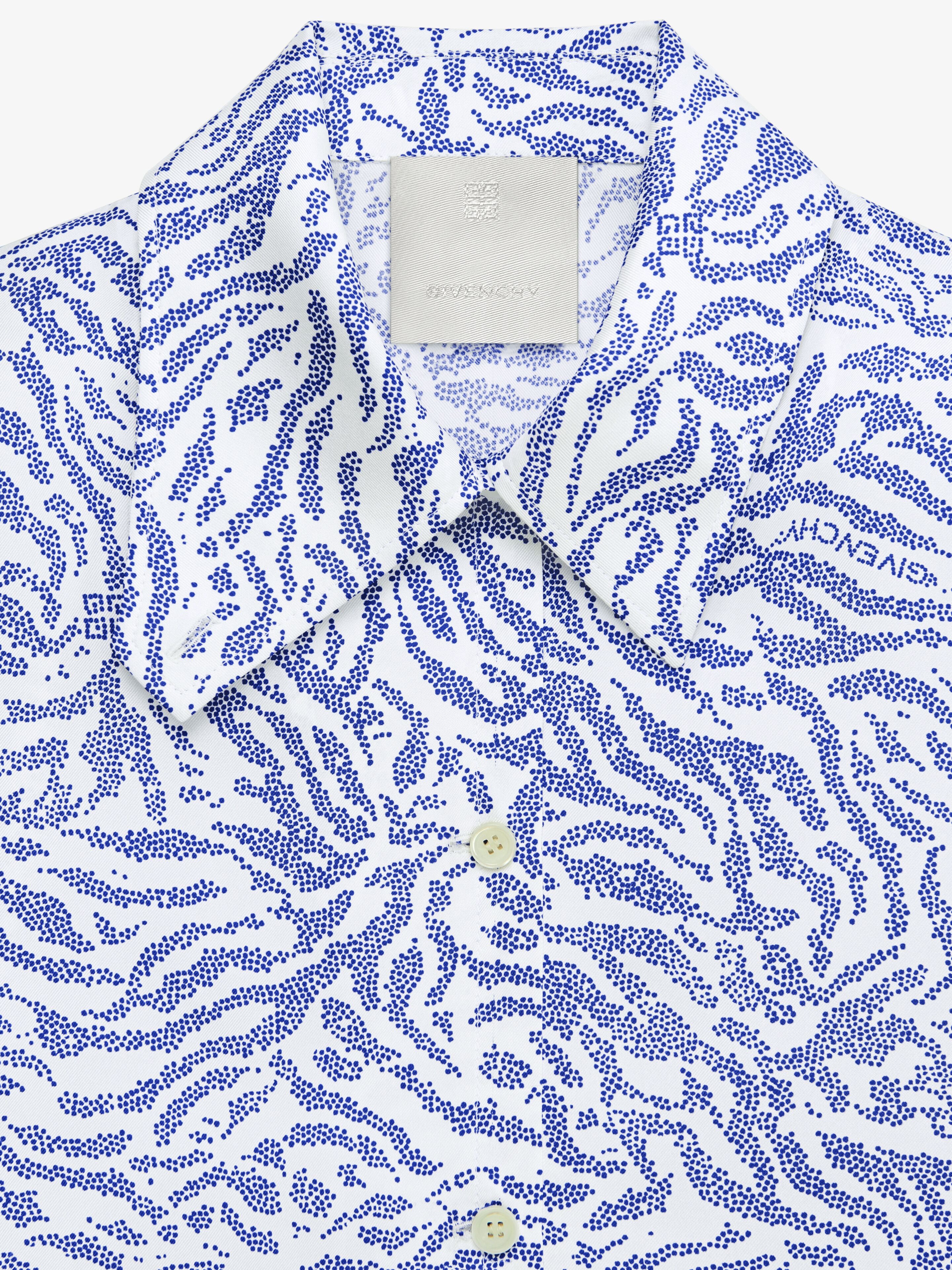 SHIRT IN PRINTED SILK - 5