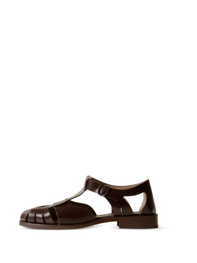 PESCA round-toe fisherman sandals 1