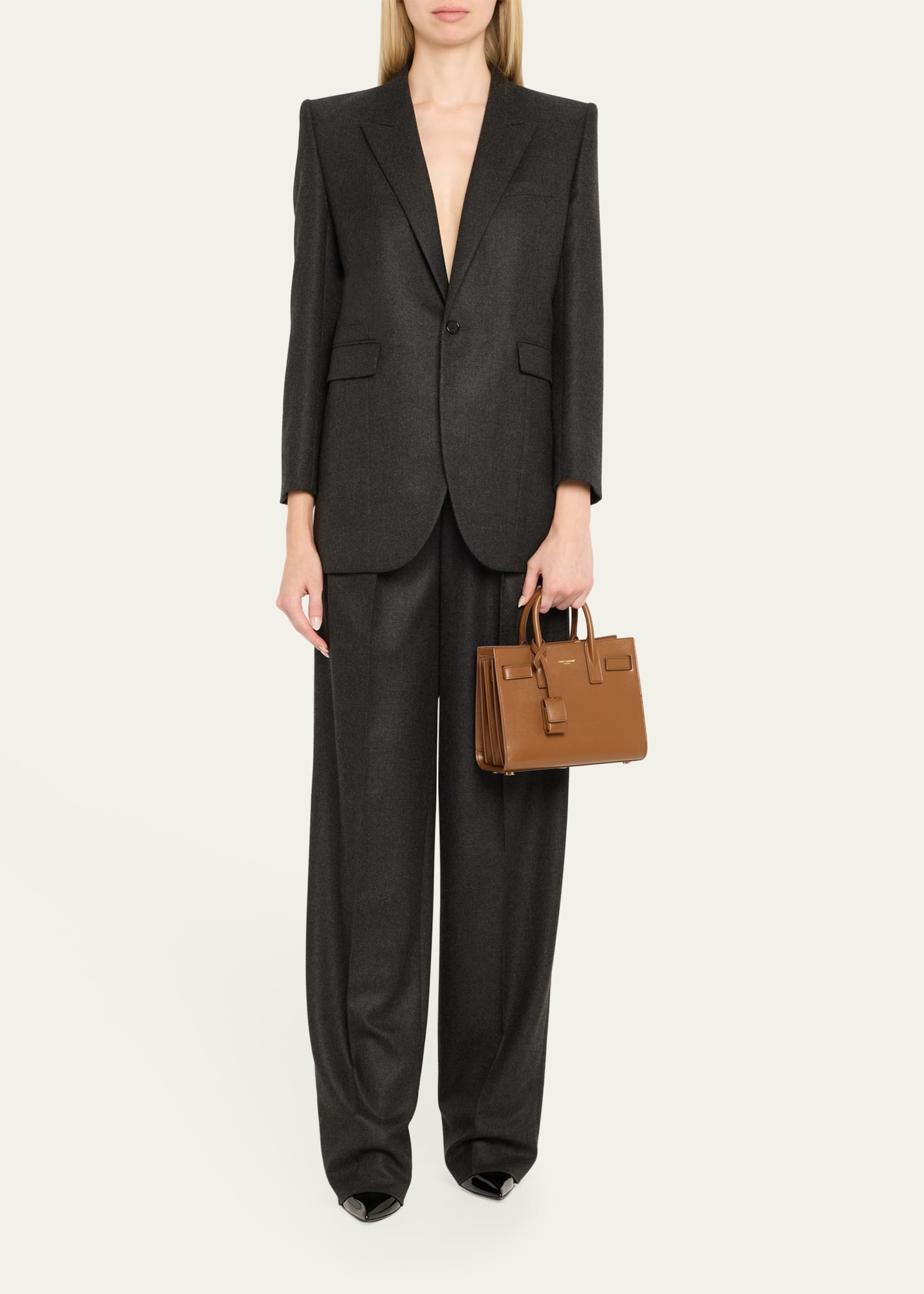 Sac De Jour Nano Top-Handle Bag in Smooth Leather - 6