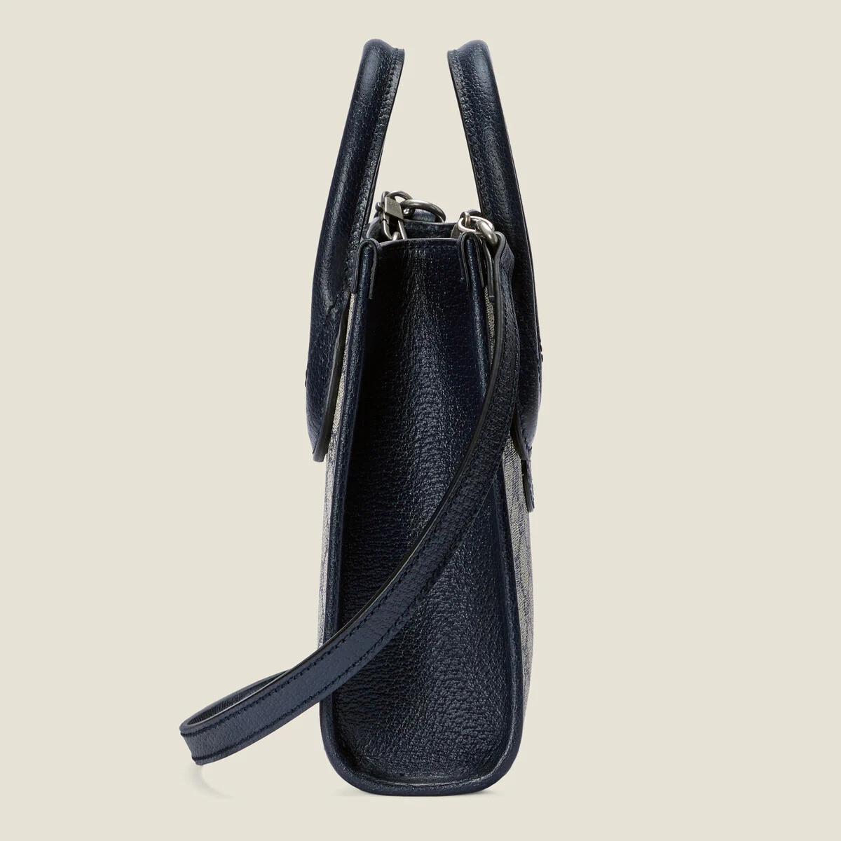 Mini tote bag with Interlocking G - 8