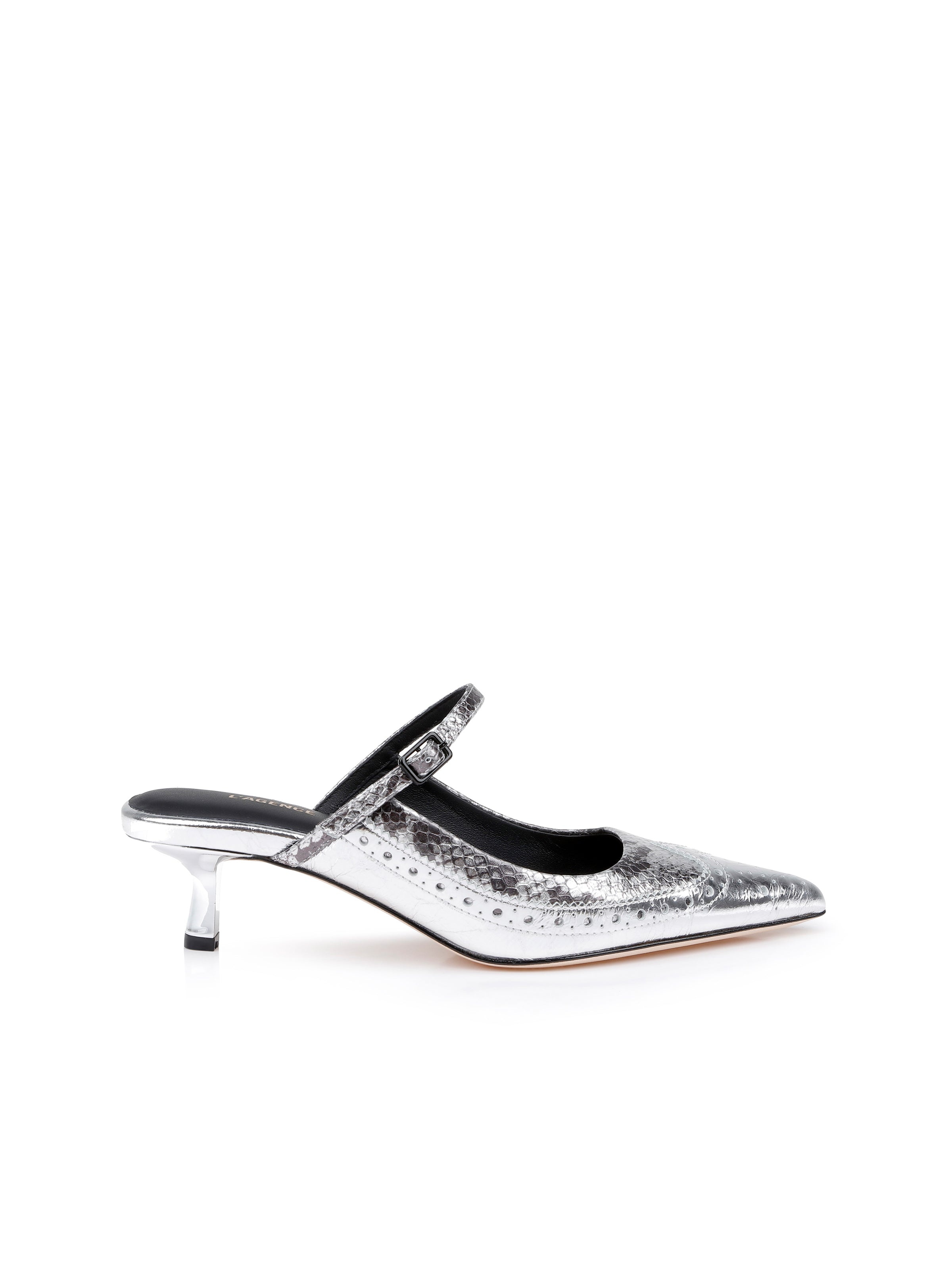 Elle Patent Leather Mule - 1