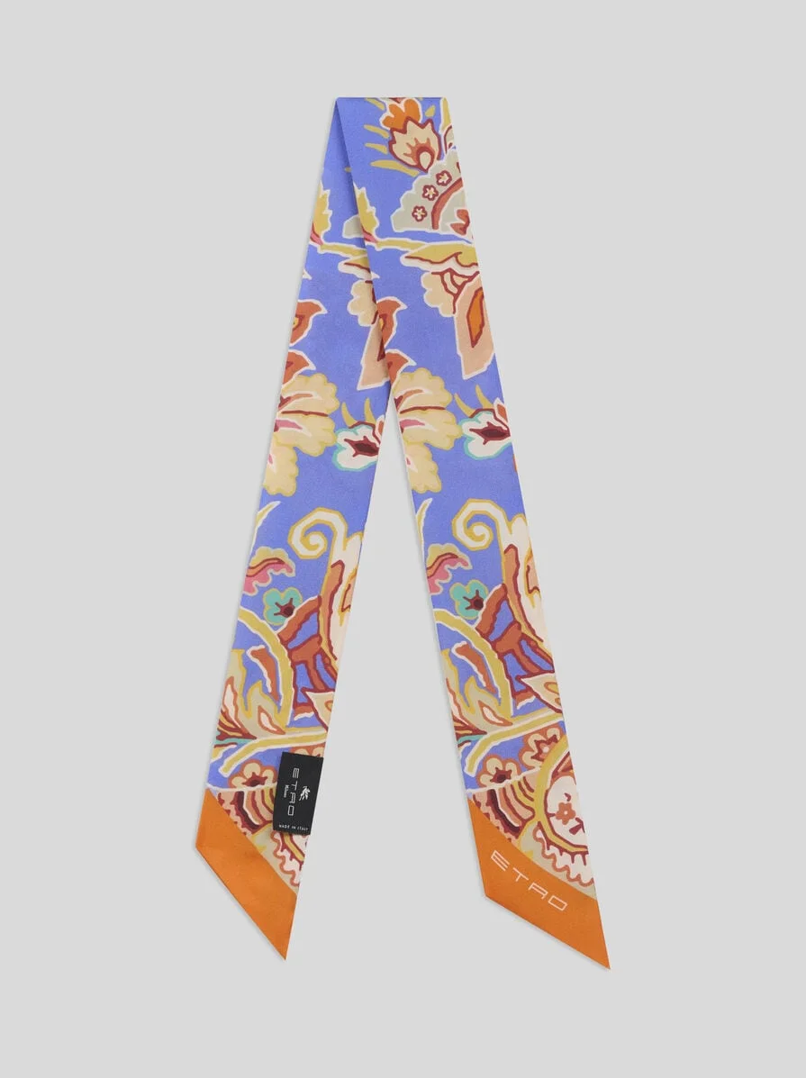 SILK PAISLEYINA WITH PRINT - 1