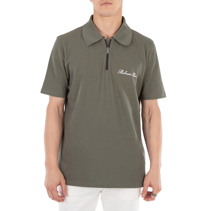 Balmain Logo-Embroidered Cotton Polo Shirt - 3