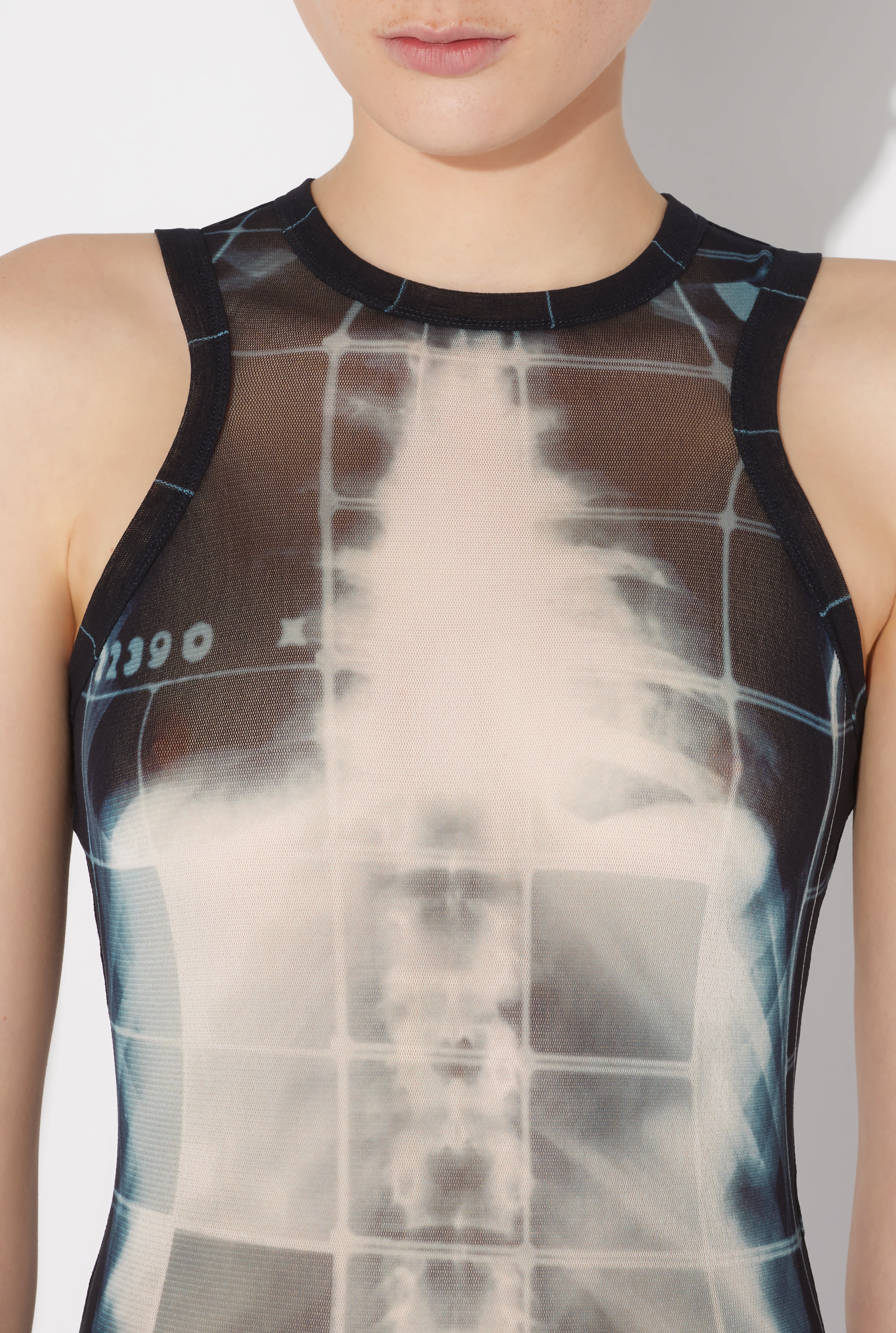 THE BLACK SQUELETOR BODYSUIT - 6