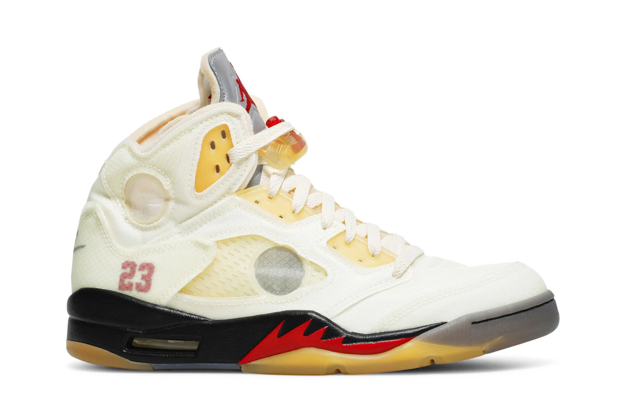 Off-White x Air Jordan 5 SP 'Sail' - 1
