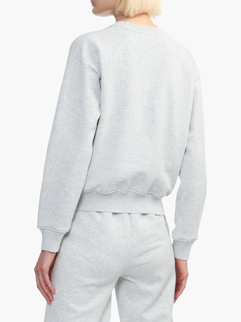 embroidered-motif sweatshirt - 4