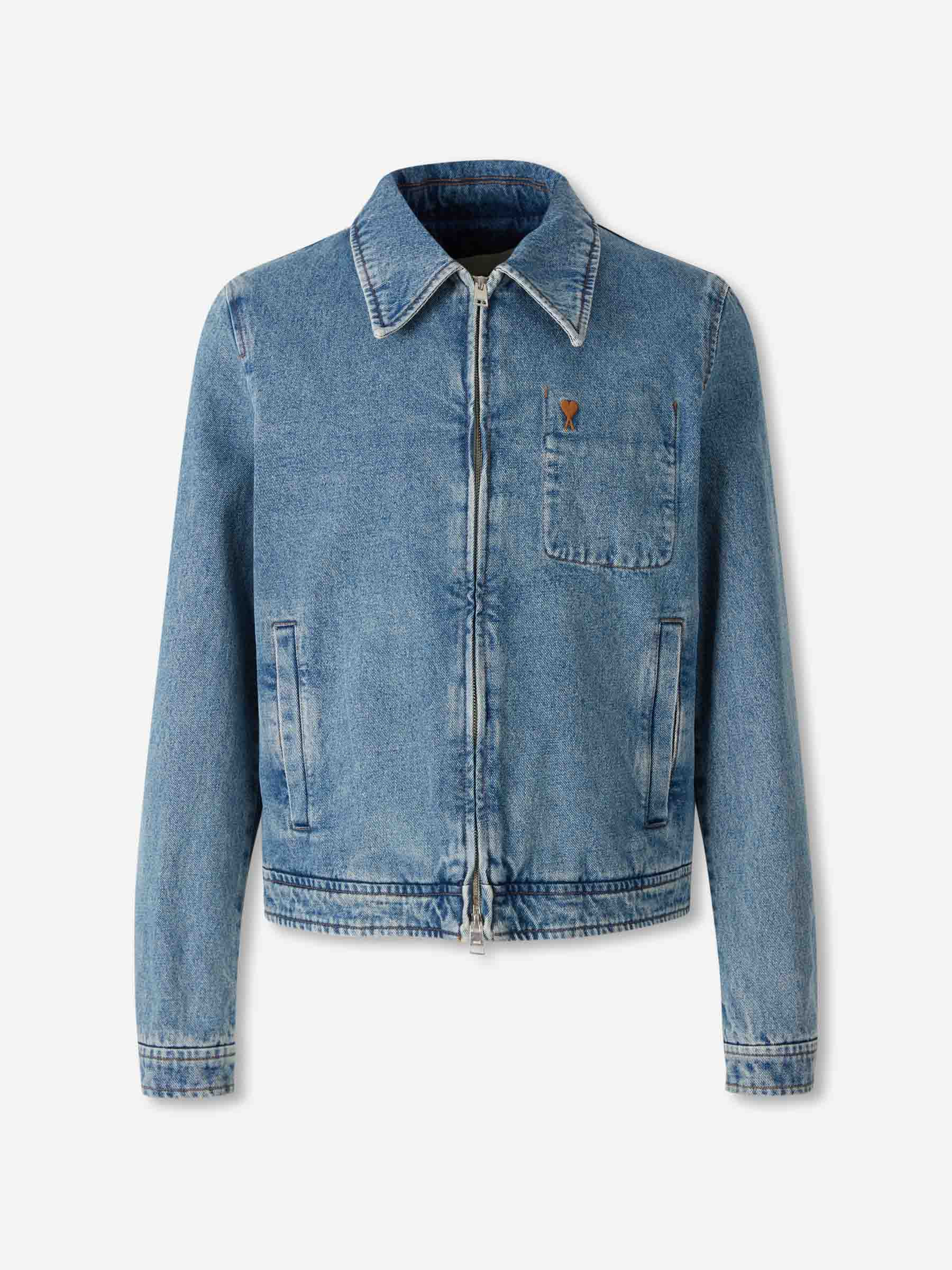 DENIM JACKET ZIPPER - 1