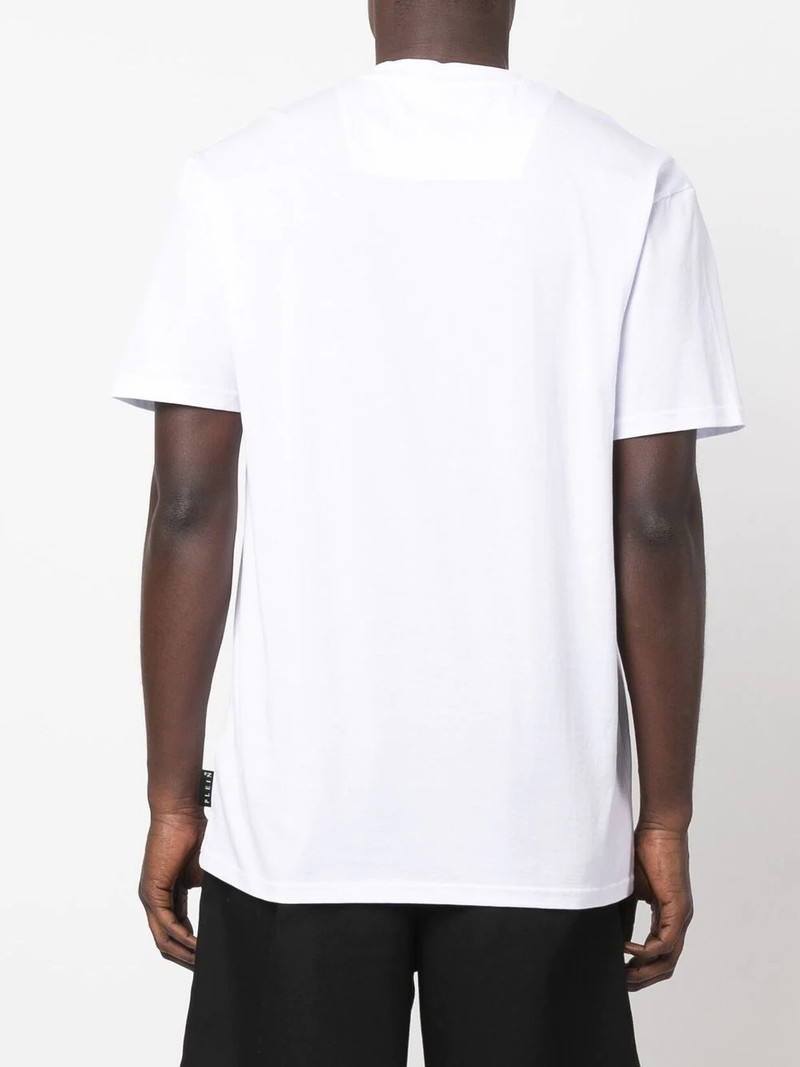 chest logo-print detail T-shirt 4