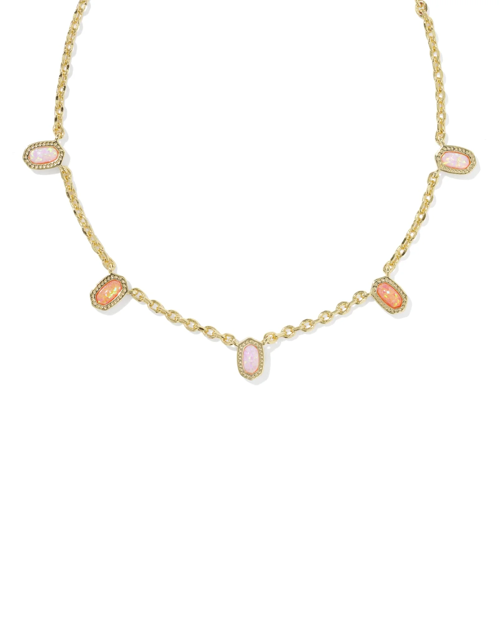 Mini Elisa Gold Strand Necklace - 1