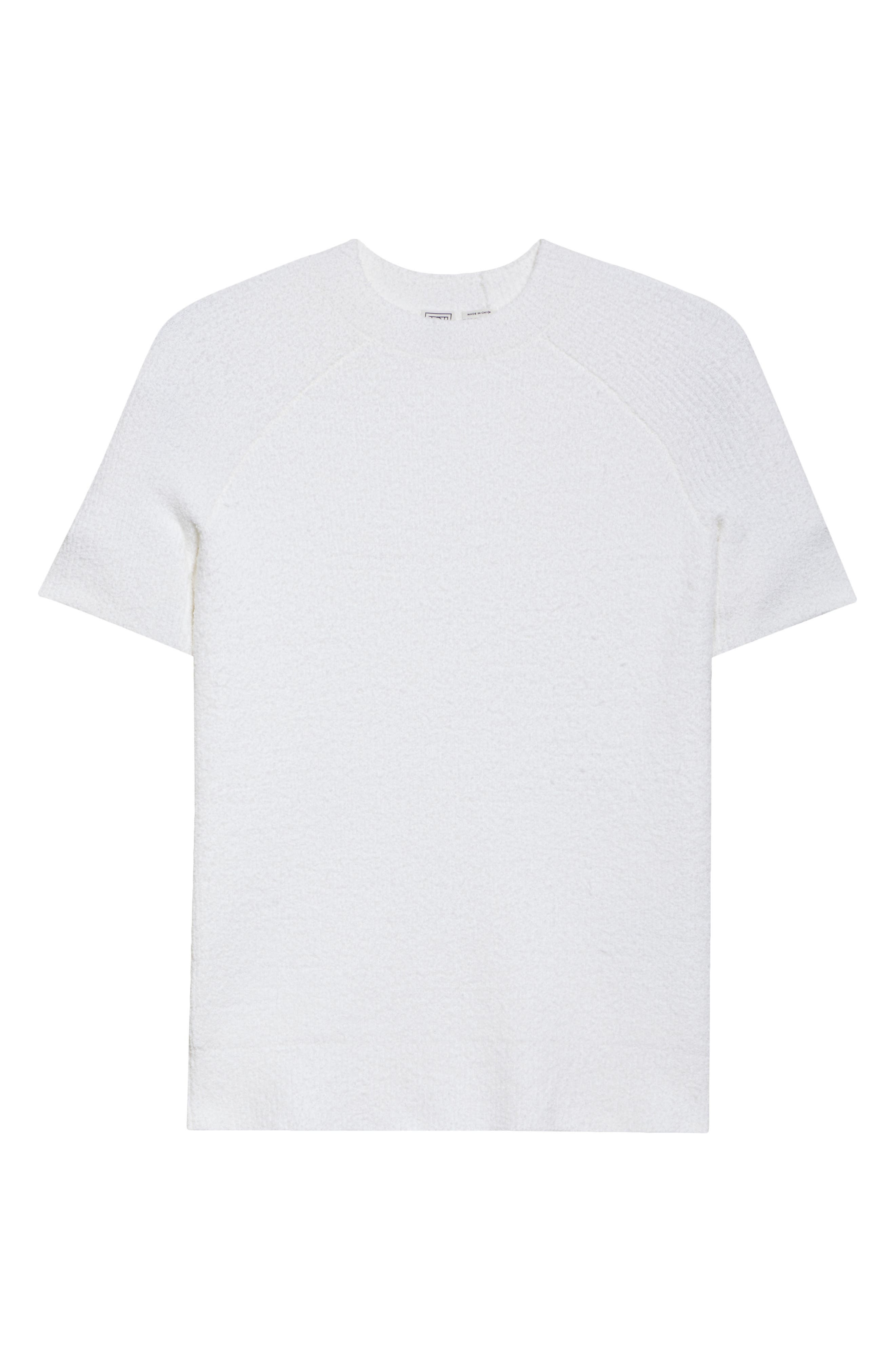 TOTEME Raglan Sleeve Sweater in White at Nordstrom - 5