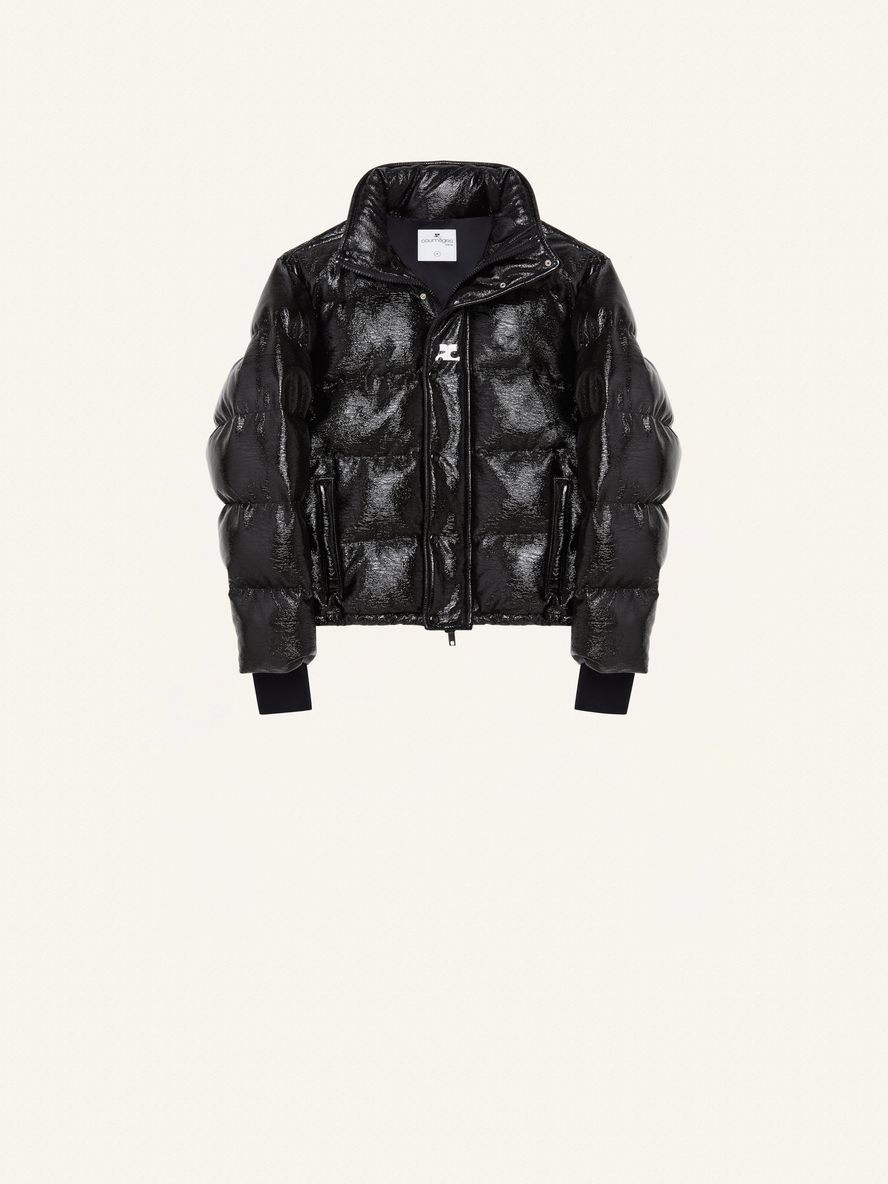 VINYL PUFFER JACKET - 1