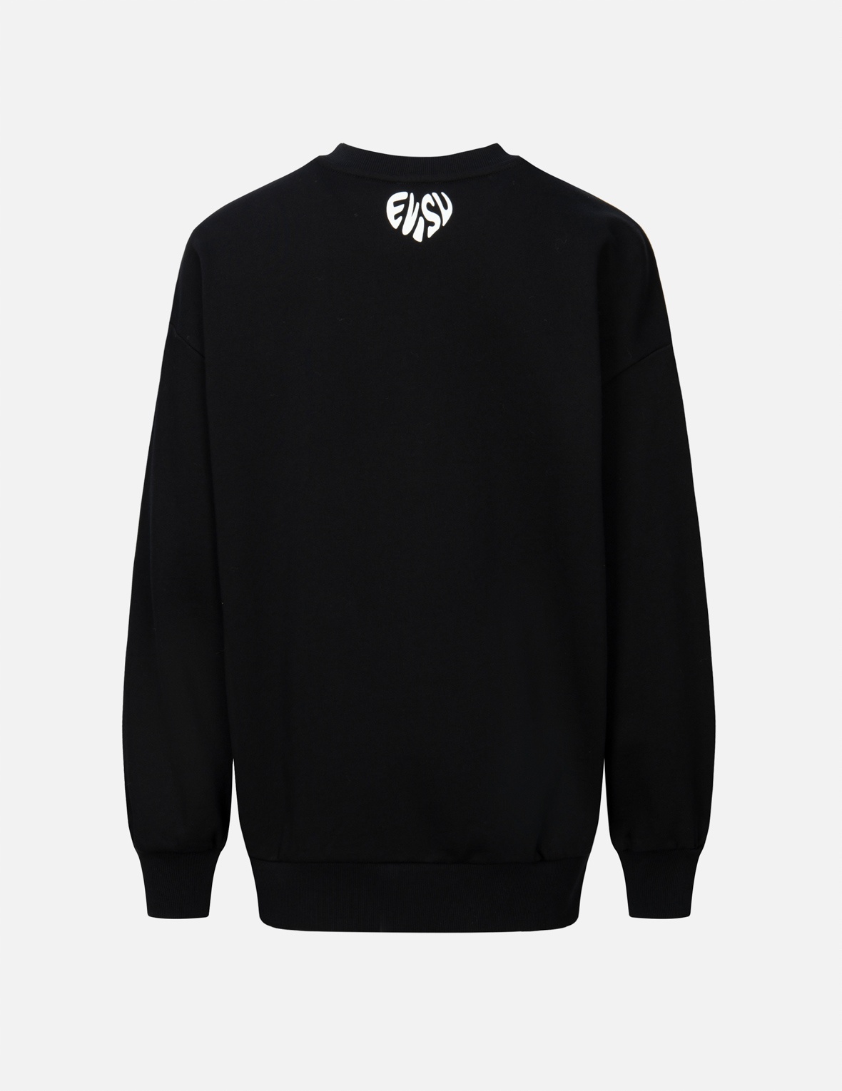 DARUMA AND LOGO PRINT AND EMBROIDERY OVERSIZED SWEATSHIRT - 2