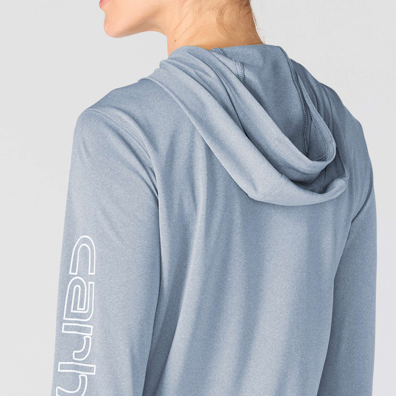 Women's Force Sun Defender™ Relaxed LS Logo Hoodie 5