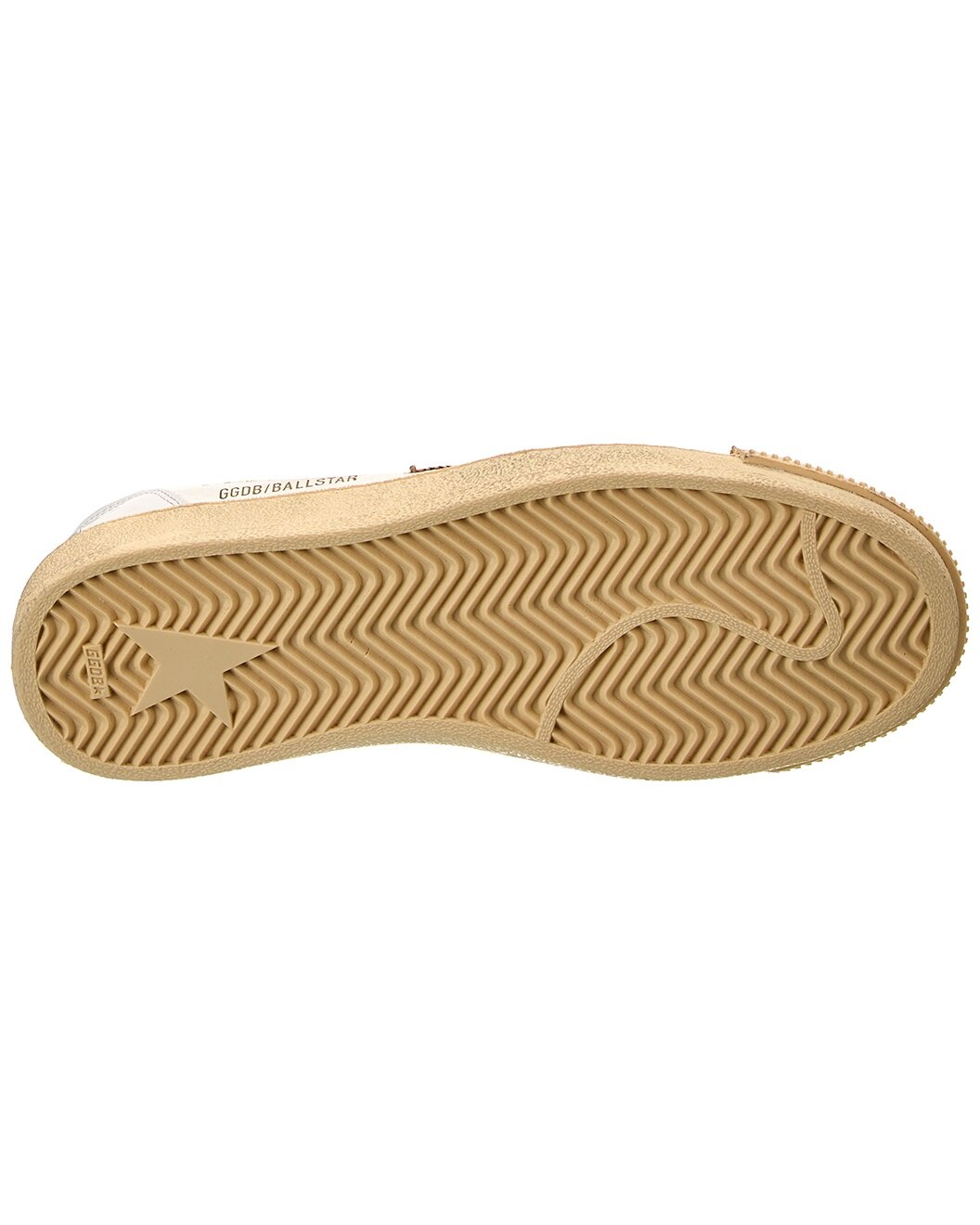 Golden Goose Ballstar Leather & Haircalf Sneaker - 4