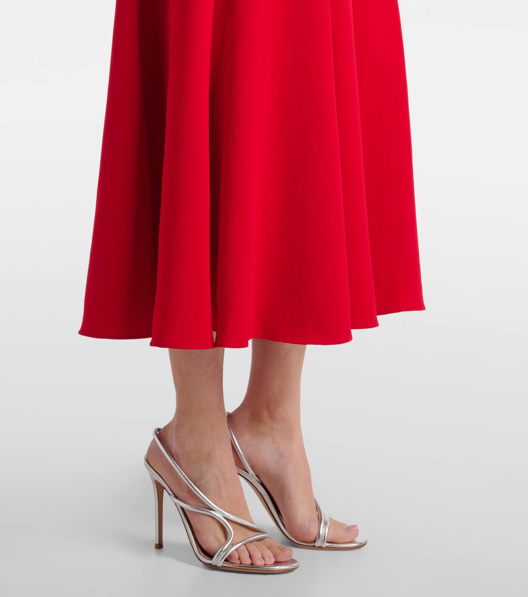 Gathered cady midi dress - 5