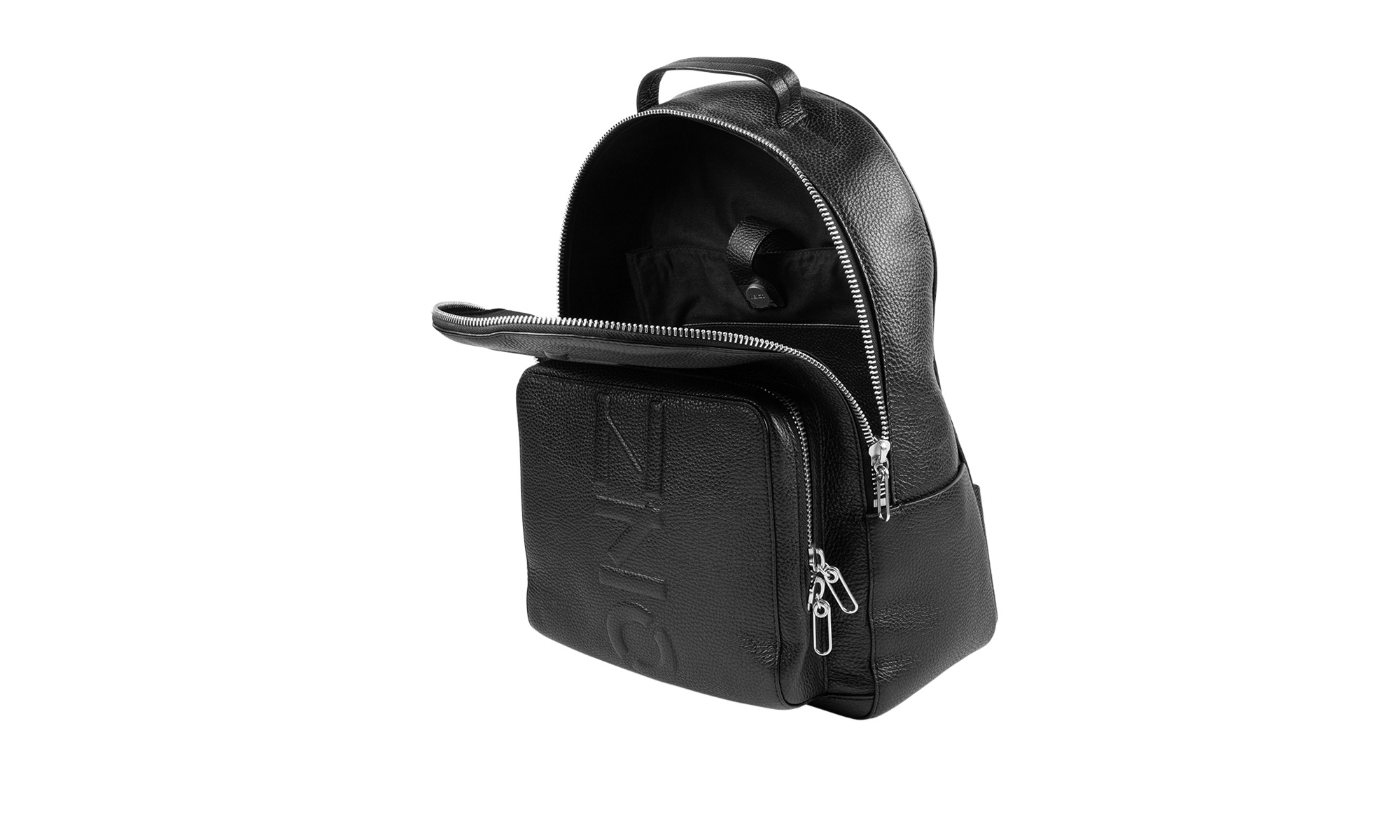 Leather Logo Backpack - 4