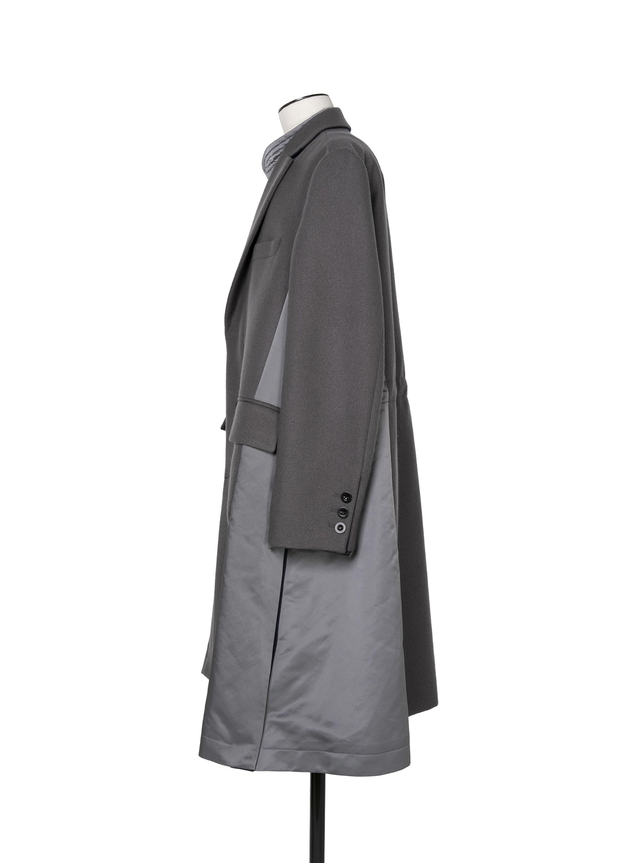 Wool Melton Coat - 3