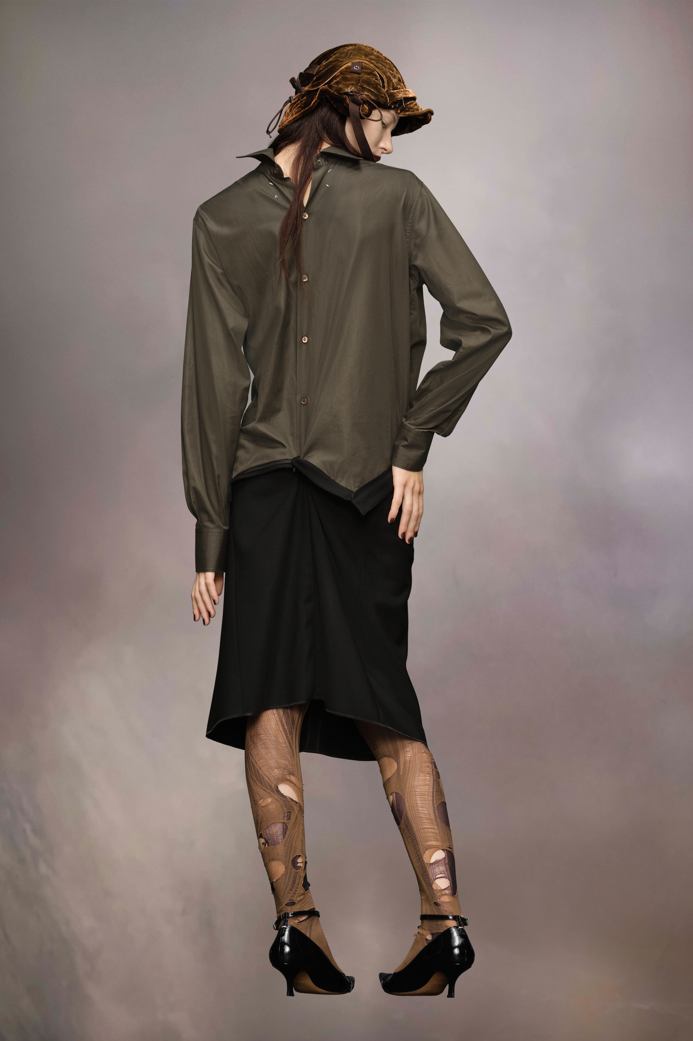 Reversed shirtdress - 5