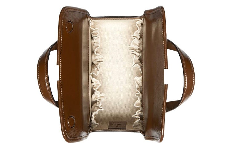 (WMNS) Gucci Canvas Horsebit 1955 Old Flower Logo Single-Shoulder Bag Mini Brown 645453-92TCG-8563 - 8