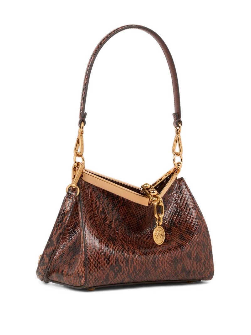small Vela elaphe-leather shoulder bag 3