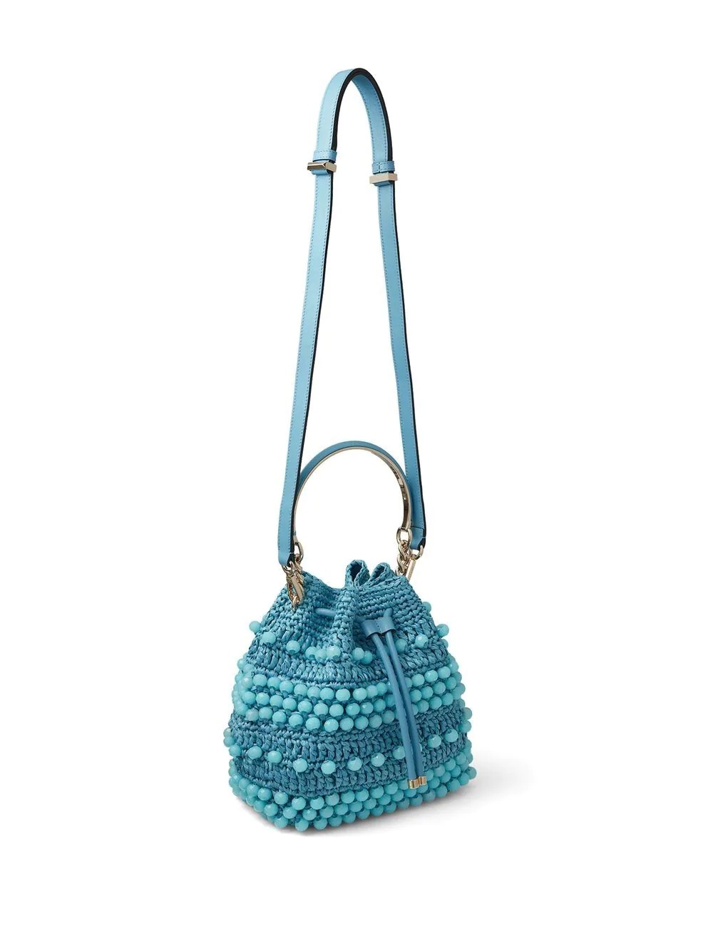 Bon Bon bead-embellished bucket bag - 6