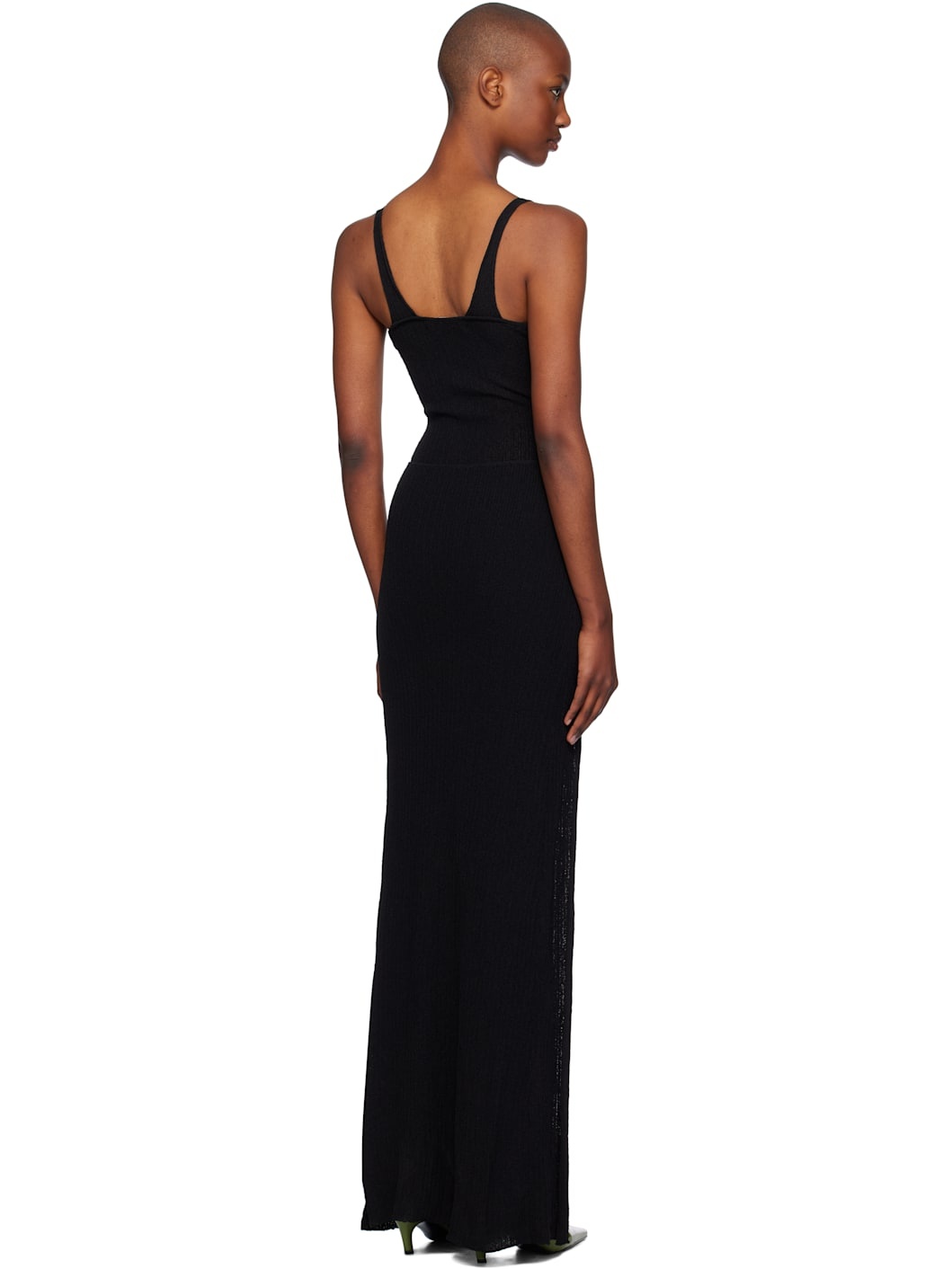 Black Grus Maxi Dress - 3