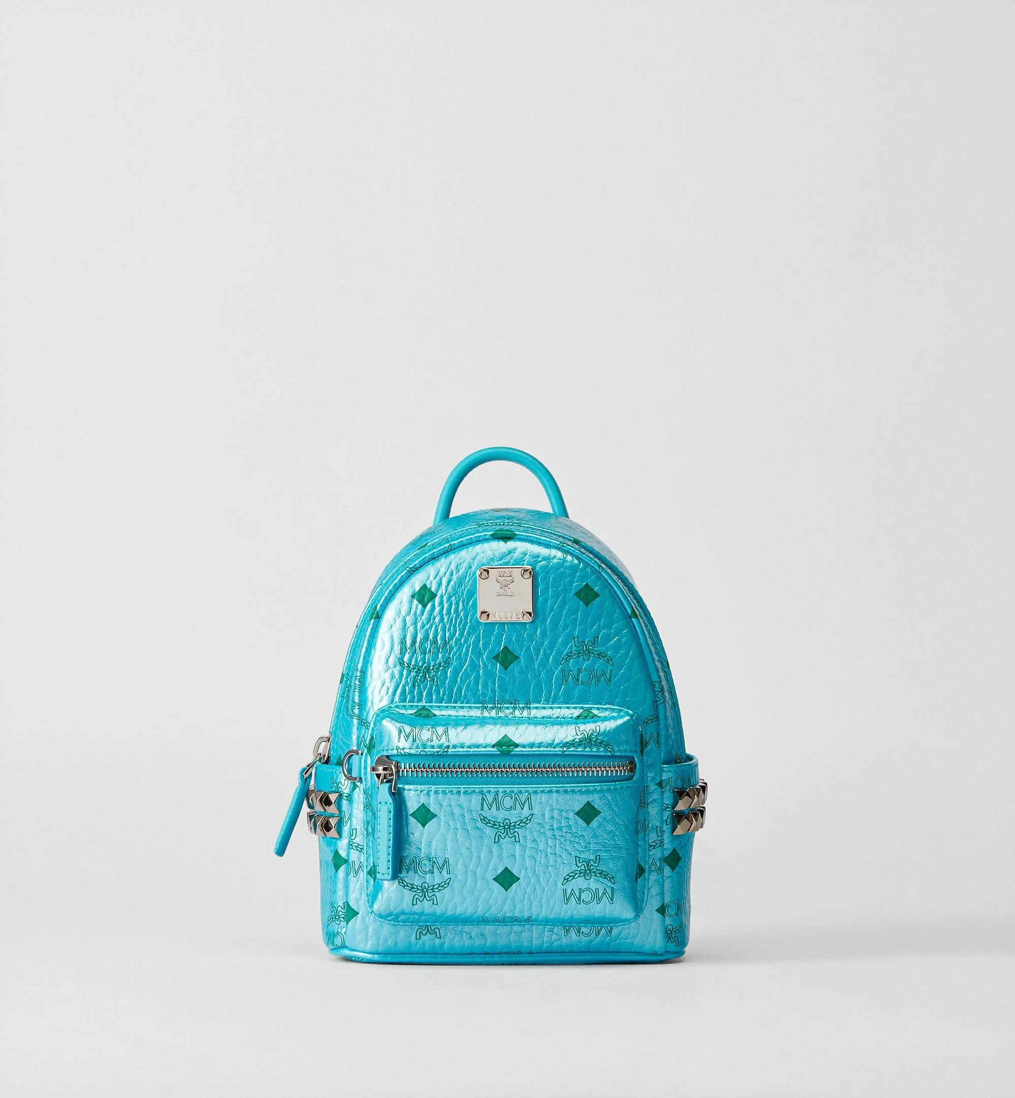 Stark Bebe Boo Side Studs Backpack in Visetos - 1