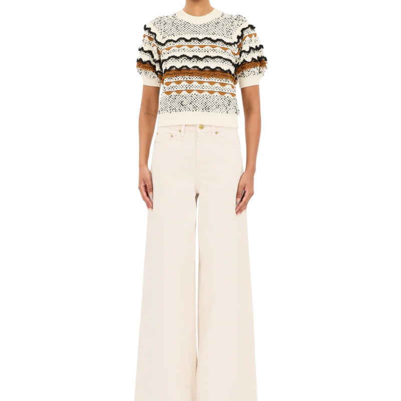 ULLA JOHNSON Andira Knit Top outlook