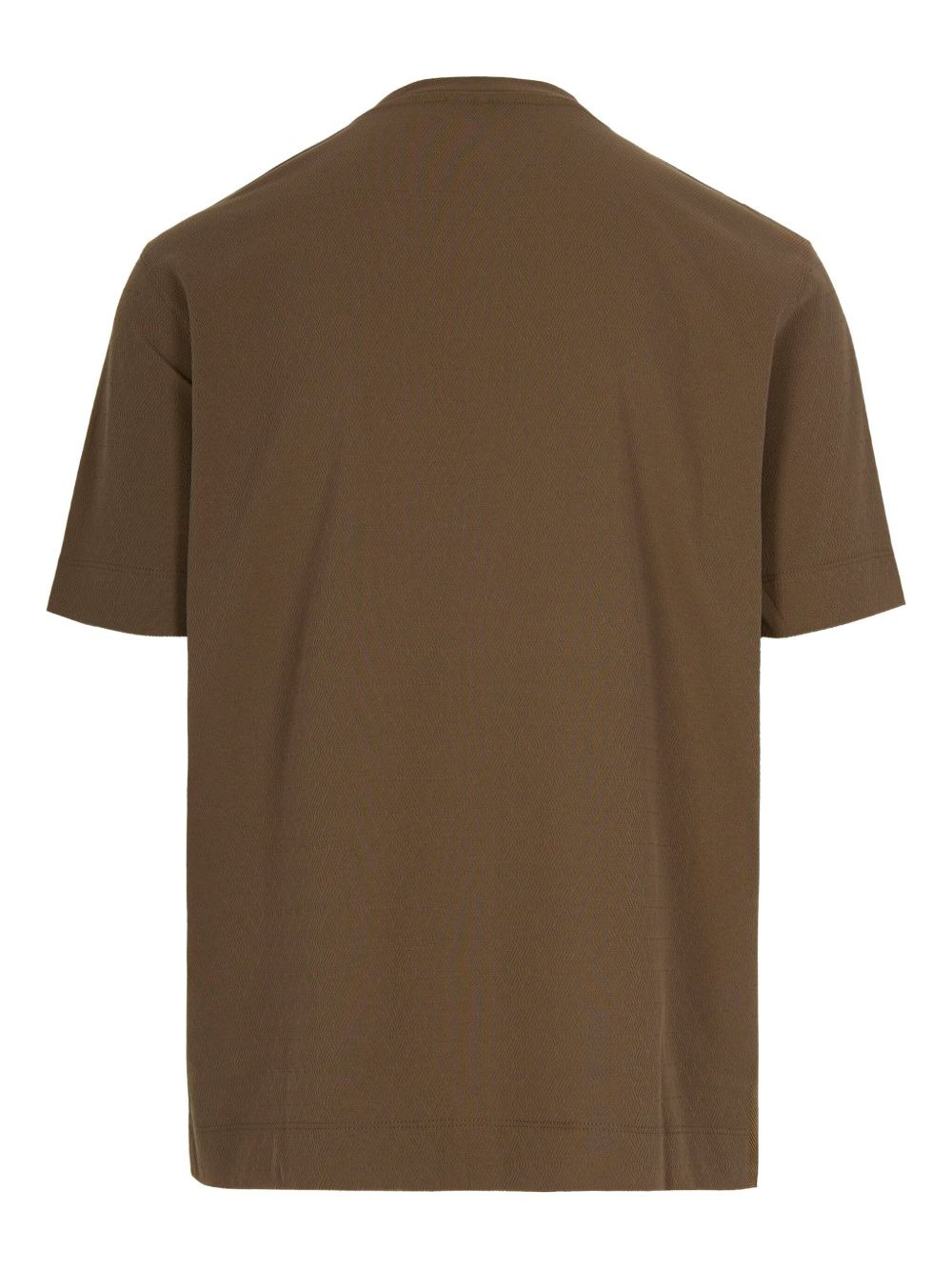 embroidered-plaque T-shirt - 2