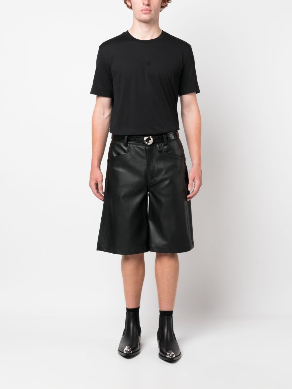 tonal cotton T-shirt - 2