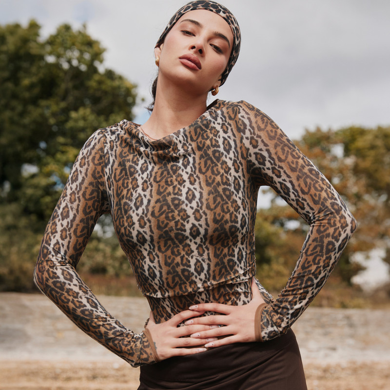 House of Sunny LEOPARD MULTI LAYERED LONG SLEEVE outlook