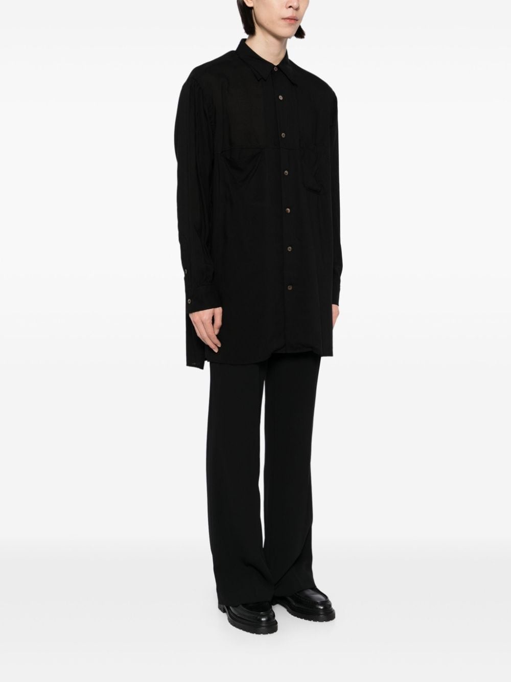 double collar shirt - 3