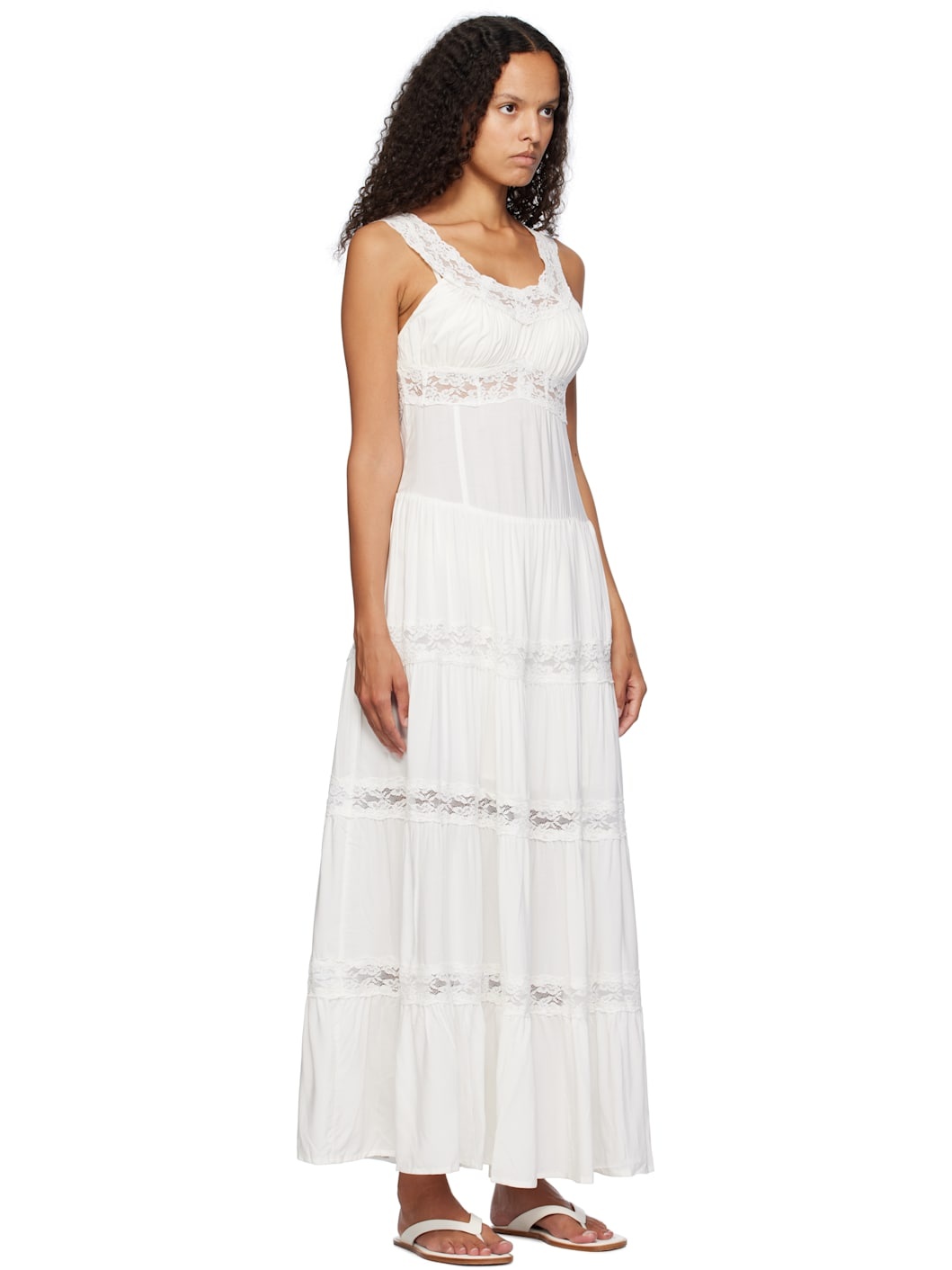 White Dakota Maxi Dress - 2