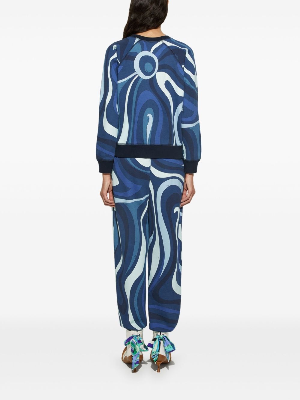 Marmo-print sweatshirt - 4