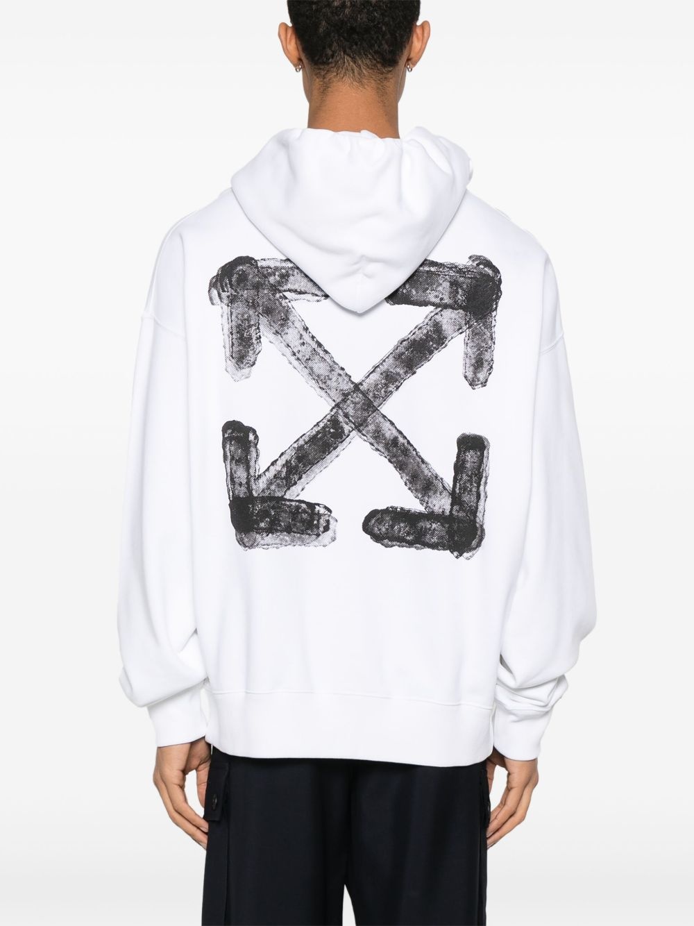 パーカー・フーディ Off-White Arrows Motif Hooded Sweatshirt With Pouch Pocket Off-White Arrows-motif hoodie | REVERSIBLE