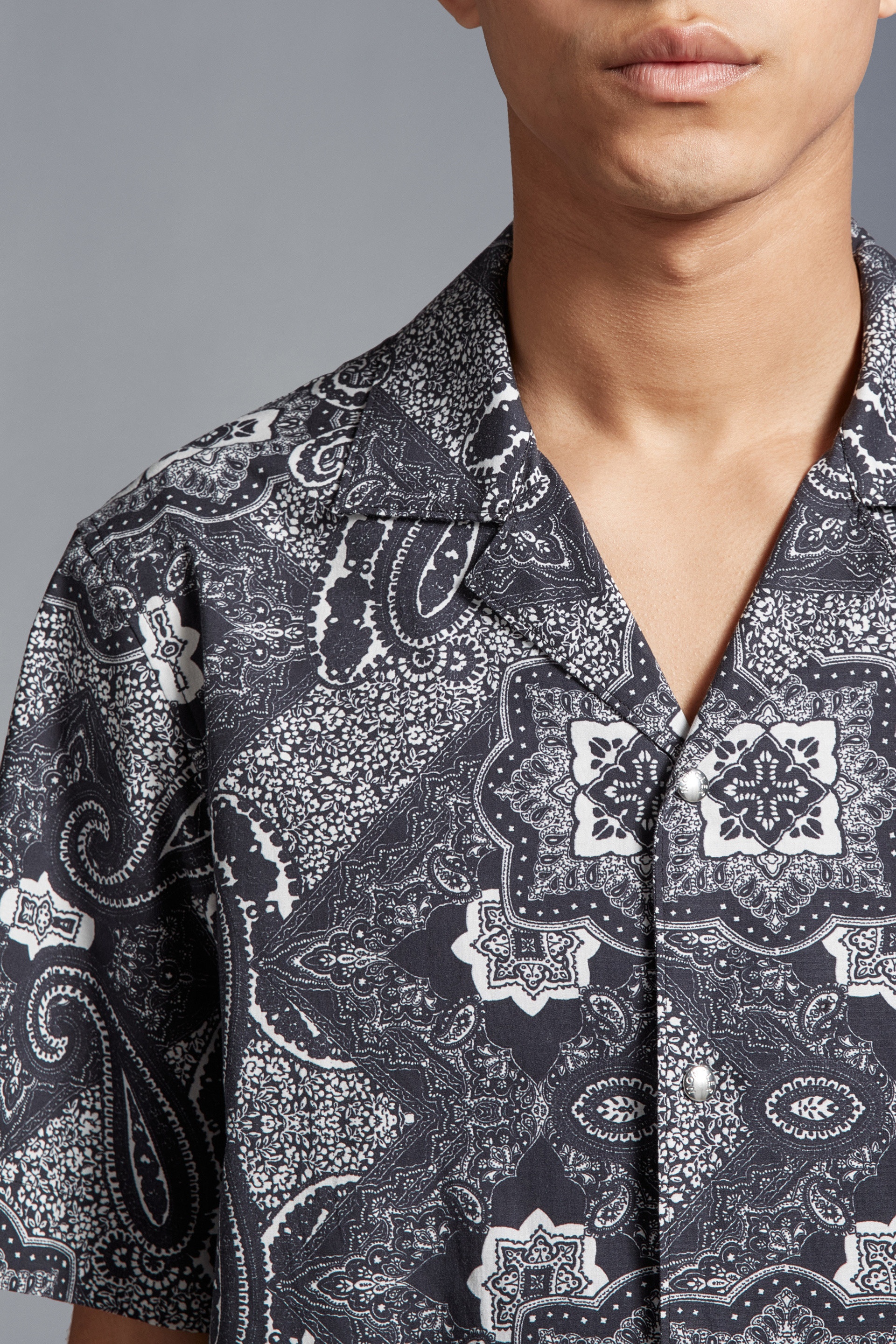 Bandana Print Shirt - 6