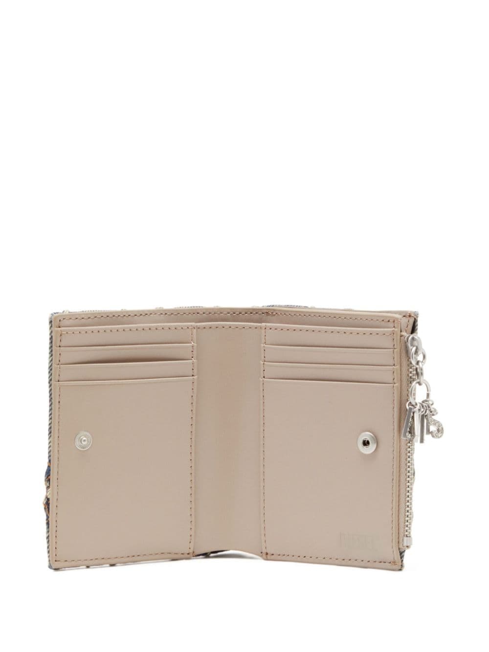Charm D-BI Gold Zip II wallet - 3