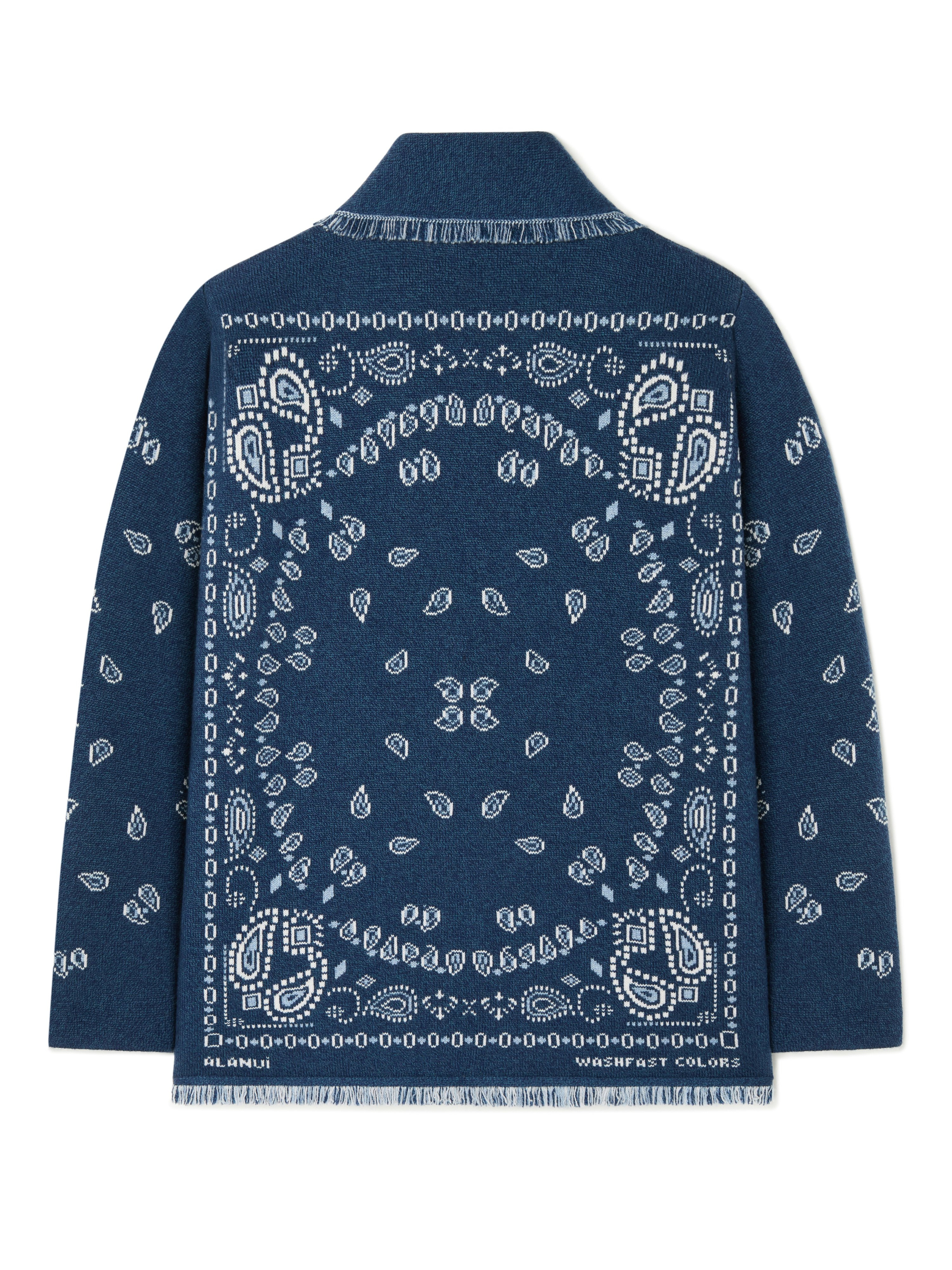 Bandana Jacquard Cardigan - 3