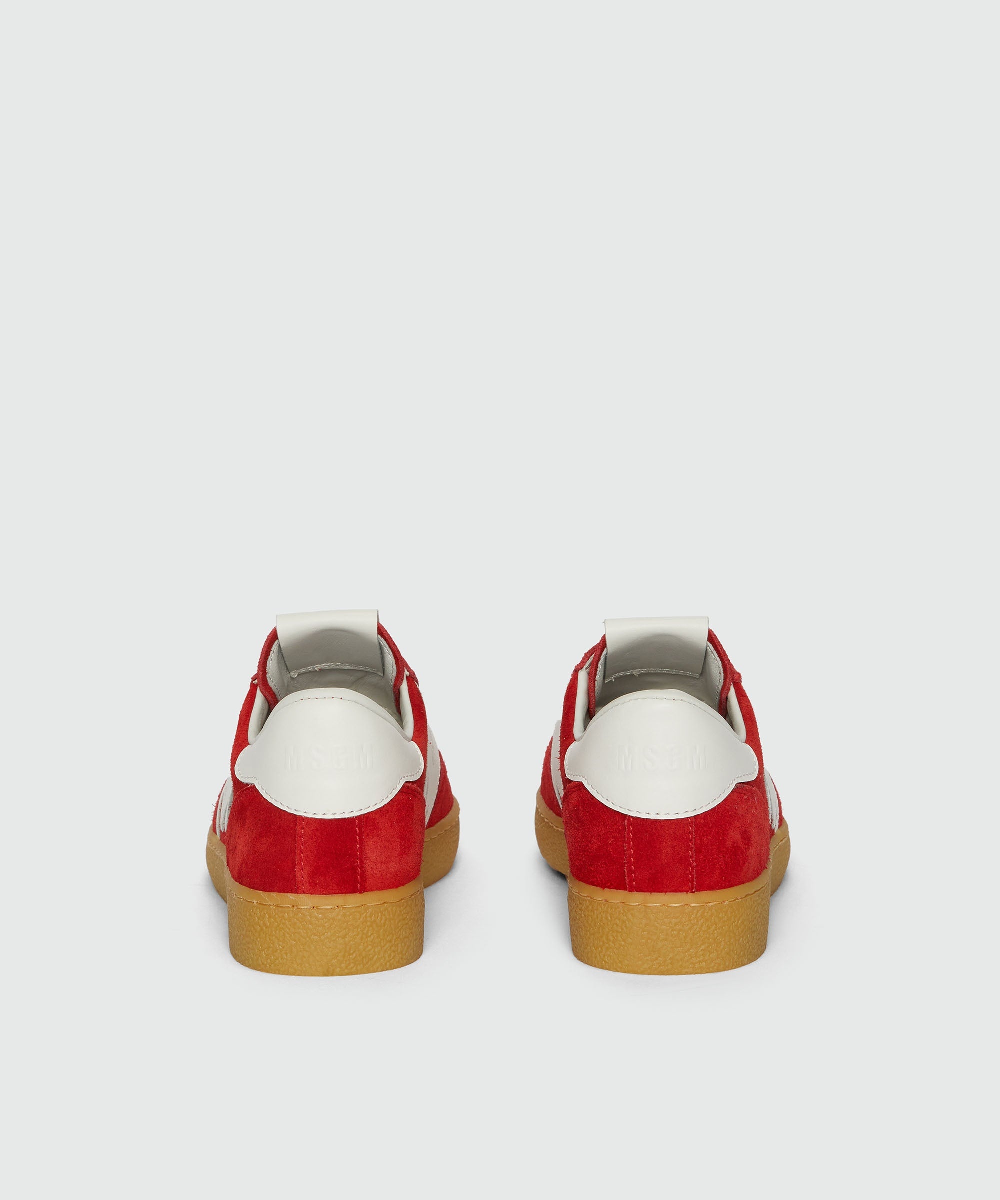 Red Retrò Trainer sneakers in "TheMwave" suede - 2