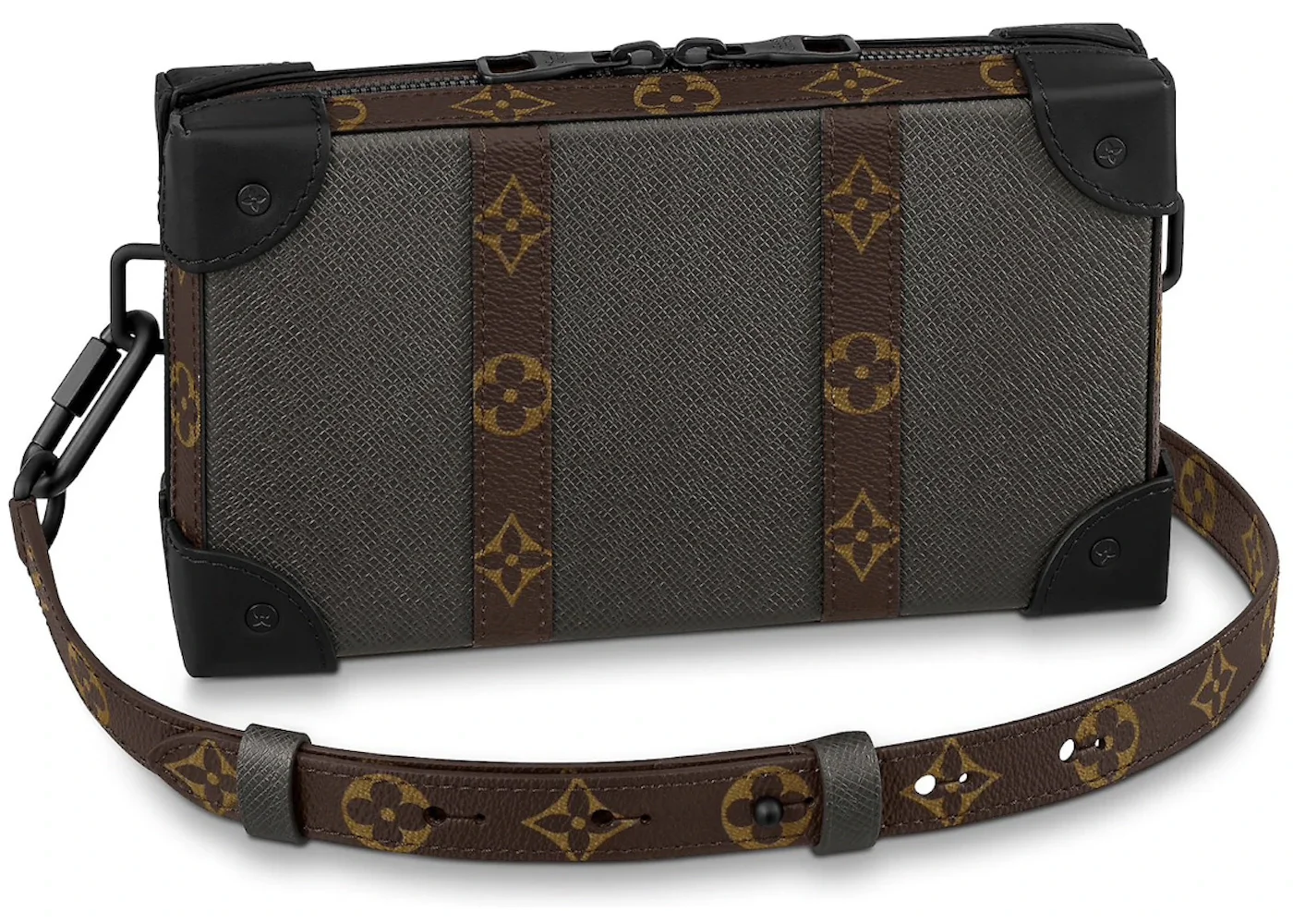 Louis Vuitton Soft Trunk Wallet Monogram Taiga Brown - 1