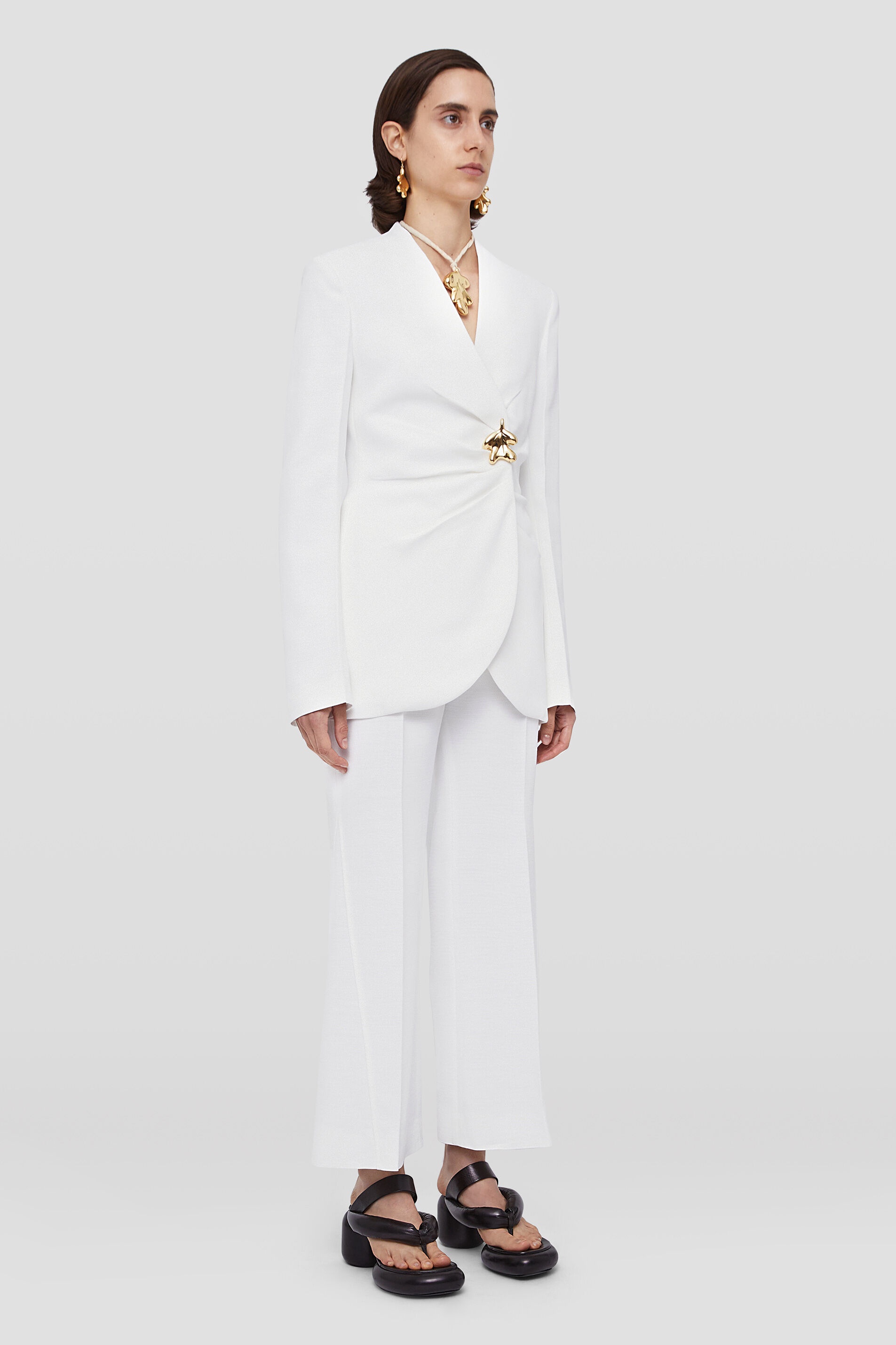 Constructed Draped Jacket - 3