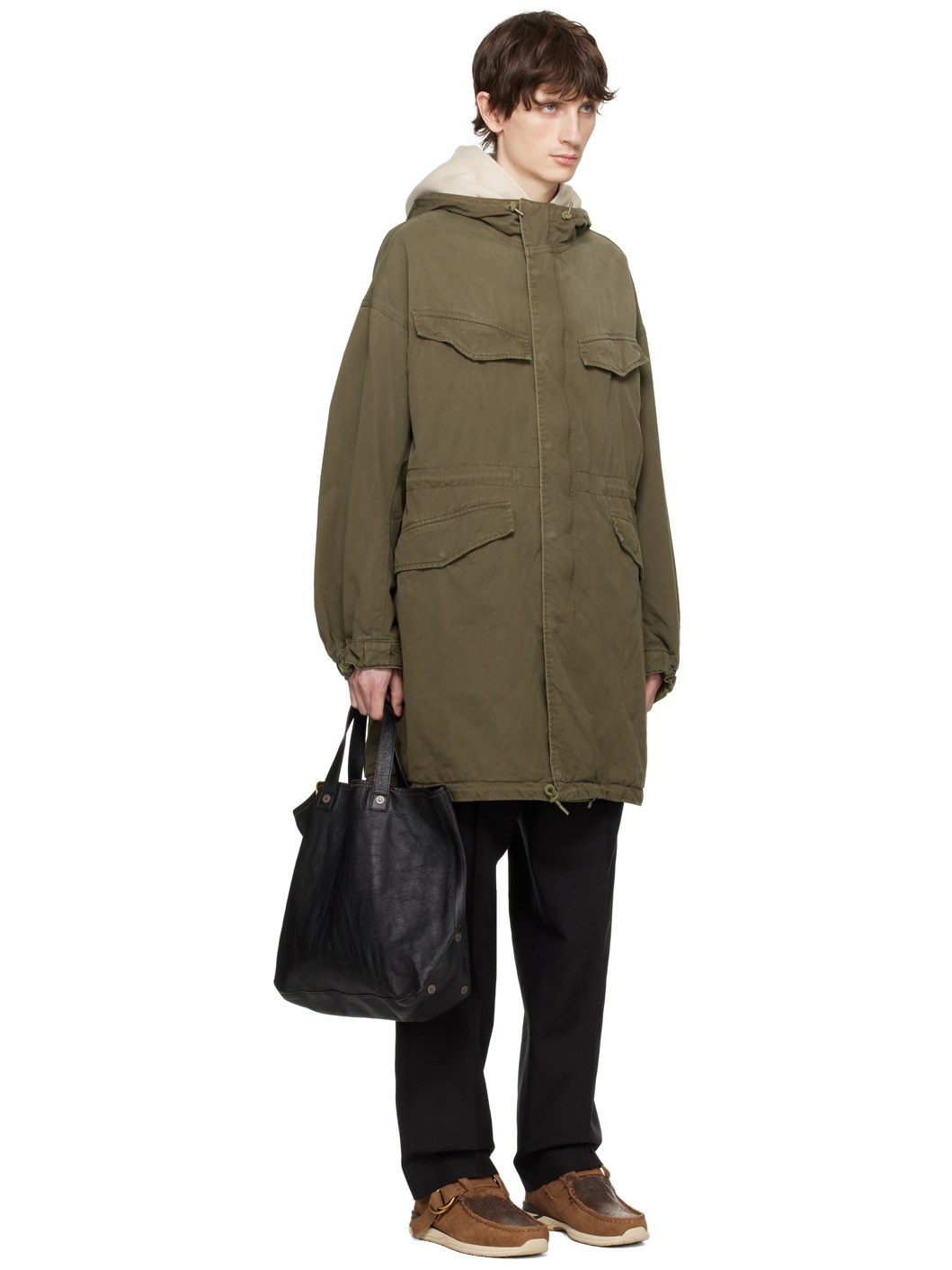 Khaki SAS Covert Reversible Parka - 2