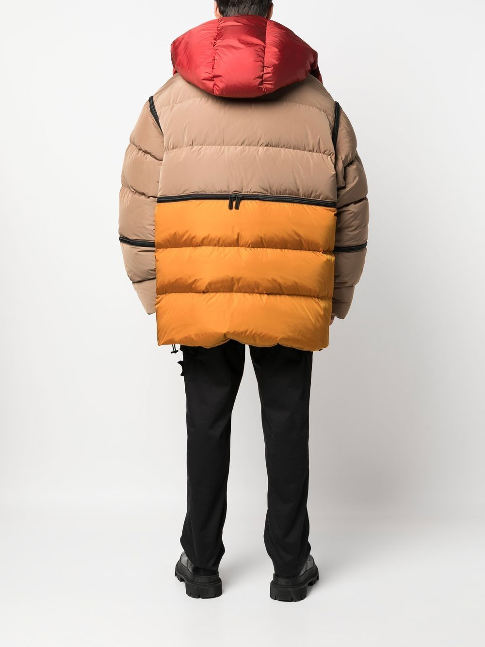 padded-panel coat - 4