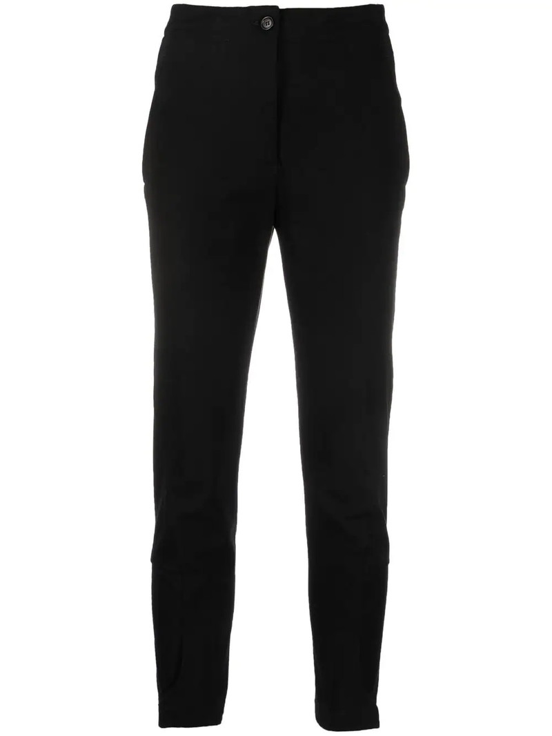 Slim-fit high-waisted trousers 1
