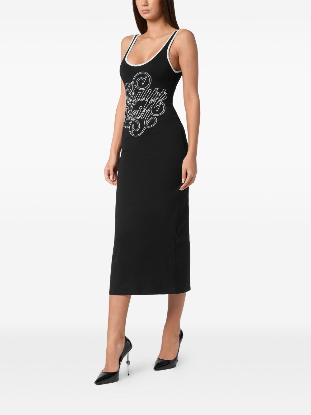 stretch-cotton dress - 4