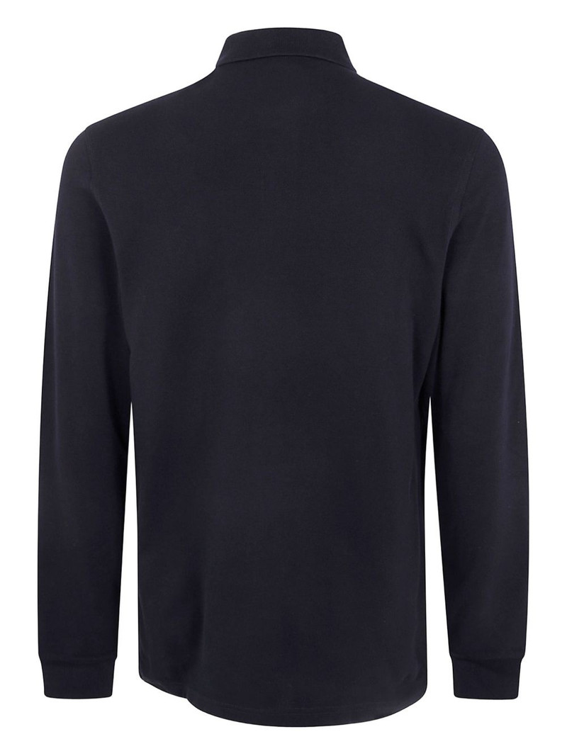 Fred Perry embroidered long-sleeve polo shirt outlook